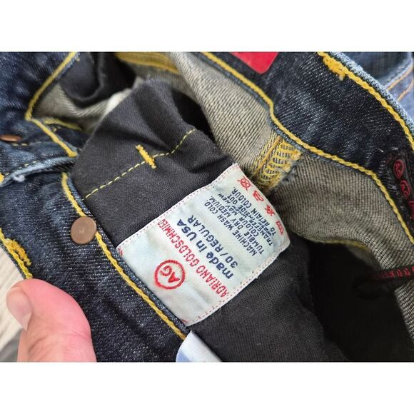 AG Adriano Goldschmied The Angel Bootcut Jeans Dark Wash Womens Size 30 - Picture 6 of 9